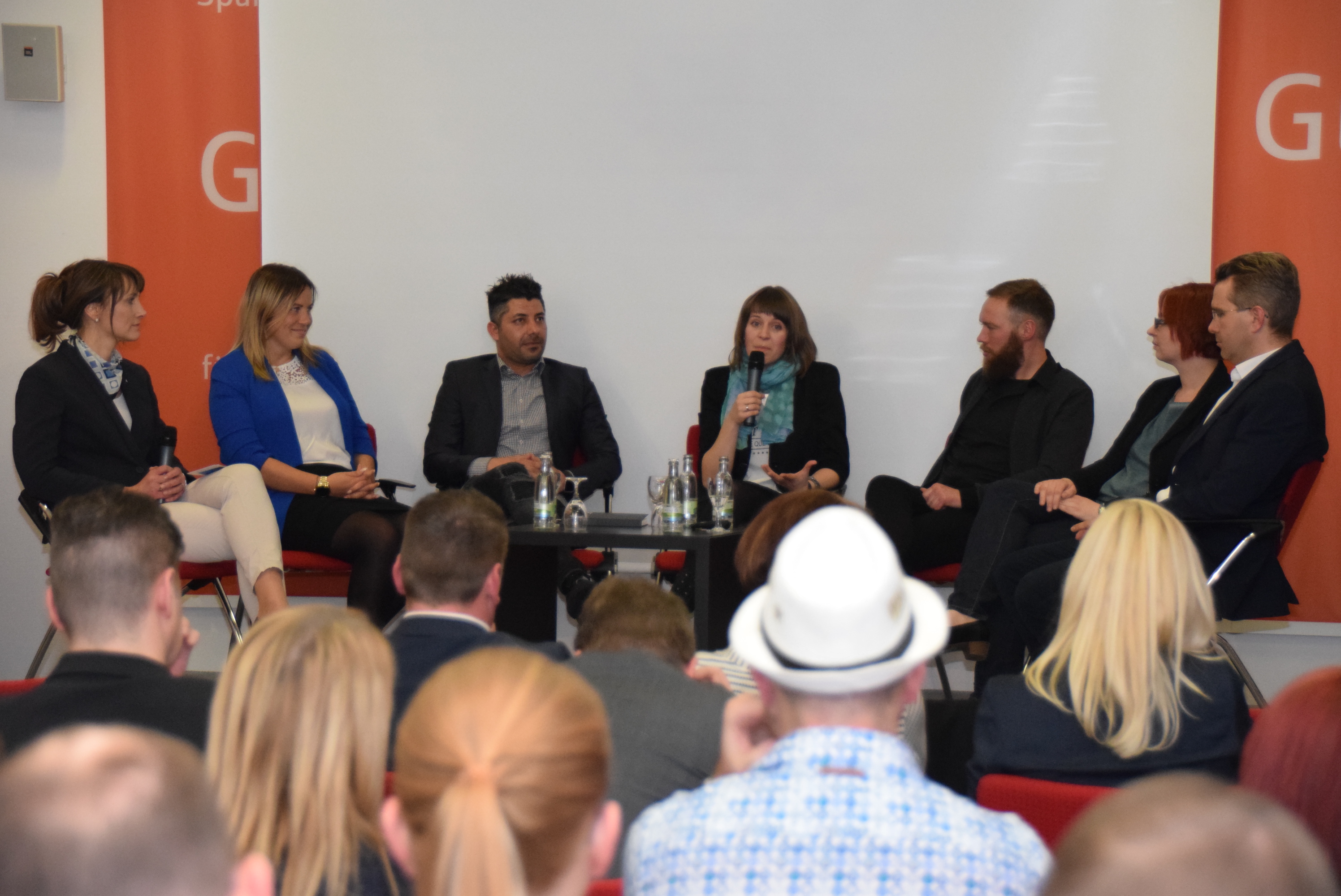 Gründertalk in der Rhön-Rennsteig-Sparkasse